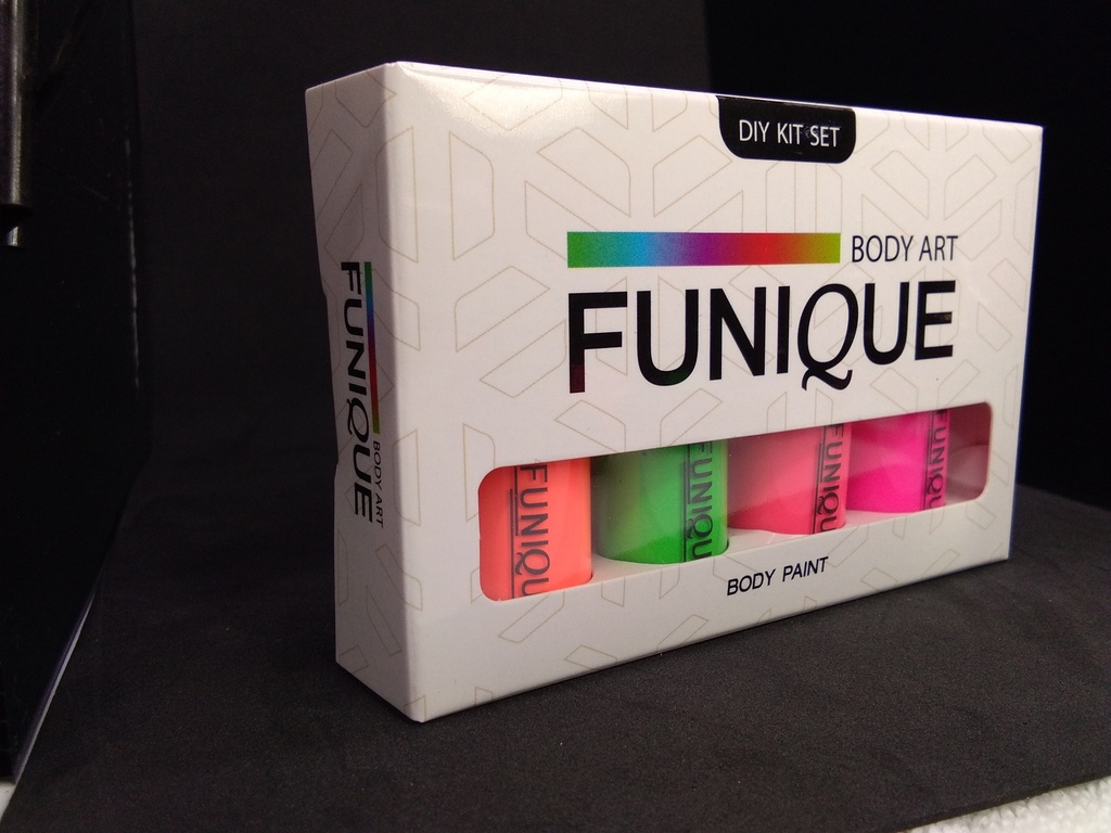 4 Color body glue set + package