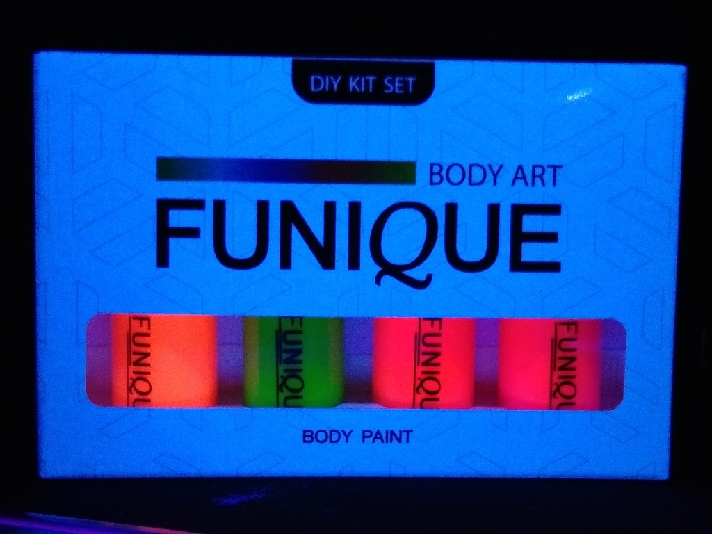 4 Color body glue set + package